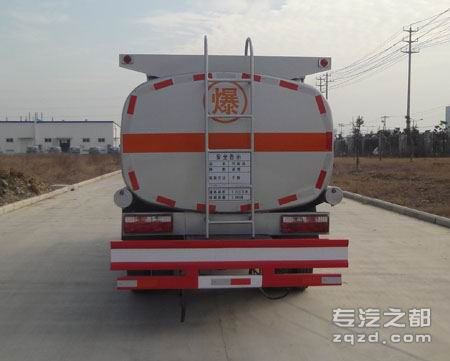 江淮牌HFC5070GJYKTZ型加油车-后部图片