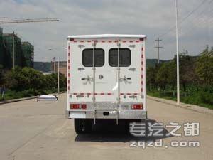 陕汽通力牌STL5090TSJ型试井车-后部图片