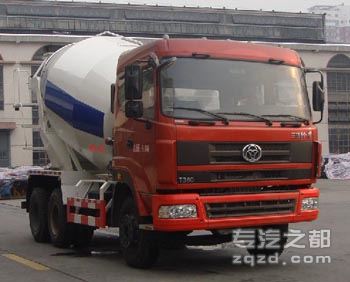 十通牌STQ5252GJB14型混凝土搅拌运输车-图片1