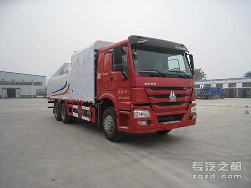 油龙牌YLL5190TXL型洗井清蜡车-图片1