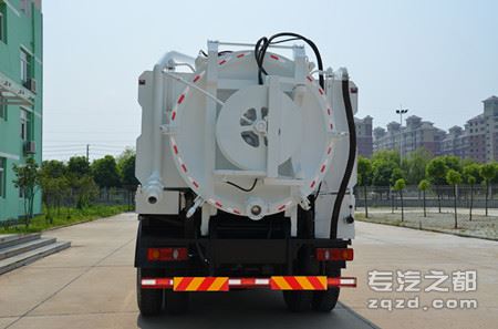 琴台牌QT5160GQW型清洗吸污车-后部图片