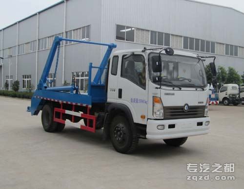 虹宇牌HYS5160ZBSW型摆臂式垃圾车-图片1