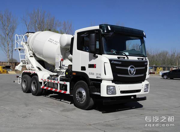 欧曼牌BJ5259GJB-AA型混凝土搅拌运输车-图片1