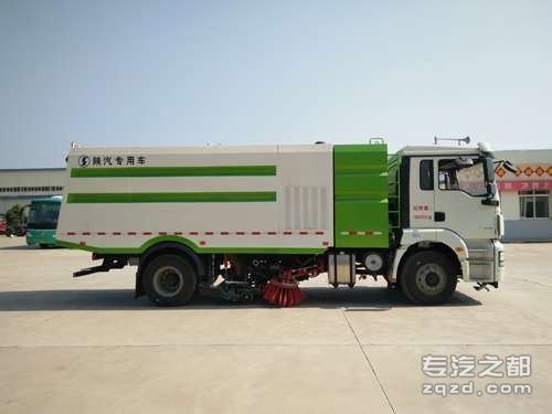 陕汽通力牌STL5161TXS型洗扫车-图片1