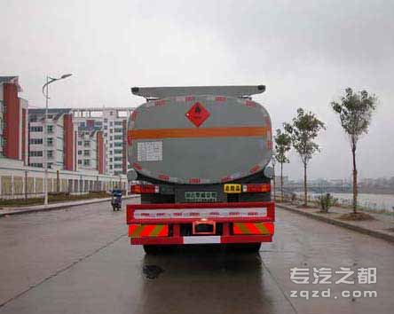 华威驰乐牌SGZ5260GYYZZ5J5型运油车-后部图片