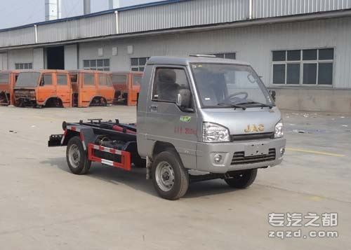 虹宇牌HYS5034ZXXH5型车厢可卸式垃圾车-图片1