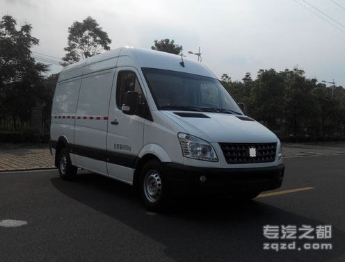 中国中车牌TEG5050XXYEV02型纯电动厢式运输车-图片1