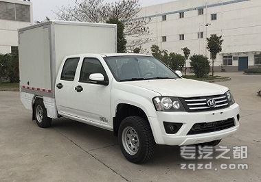 骐铃牌JML5031XXYA3N型厢式运输车-图片1