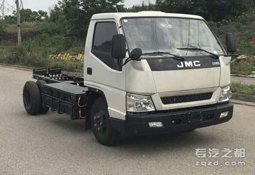 江铃牌jx1062tg25bev型纯电动载货汽车底盘图片1