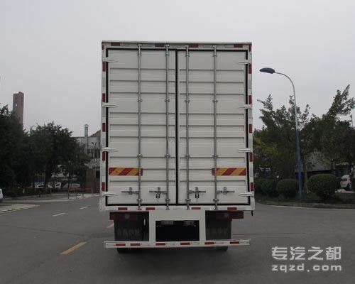陕汽牌SX5189XXYLA621F2型厢式运输车-后部图片