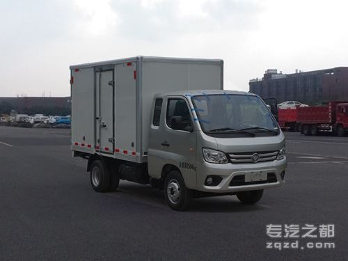 福田牌BJ5031XXY3PV4-52型厢式运输车-图片1