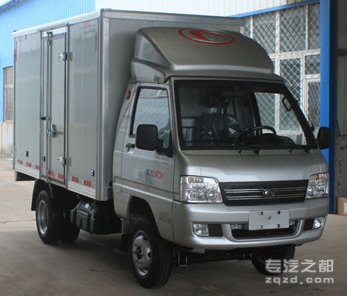 福田牌BJ5030XXY5JV3-51型厢式运输车-图片1