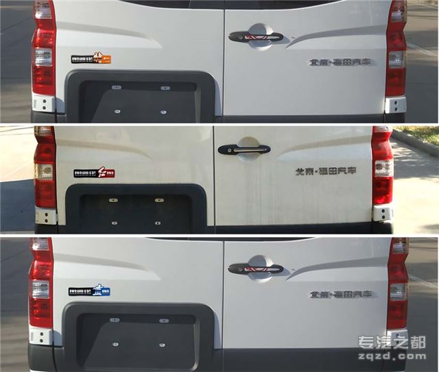 福田牌BJ5048XXY-M6型厢式运输车-图片4