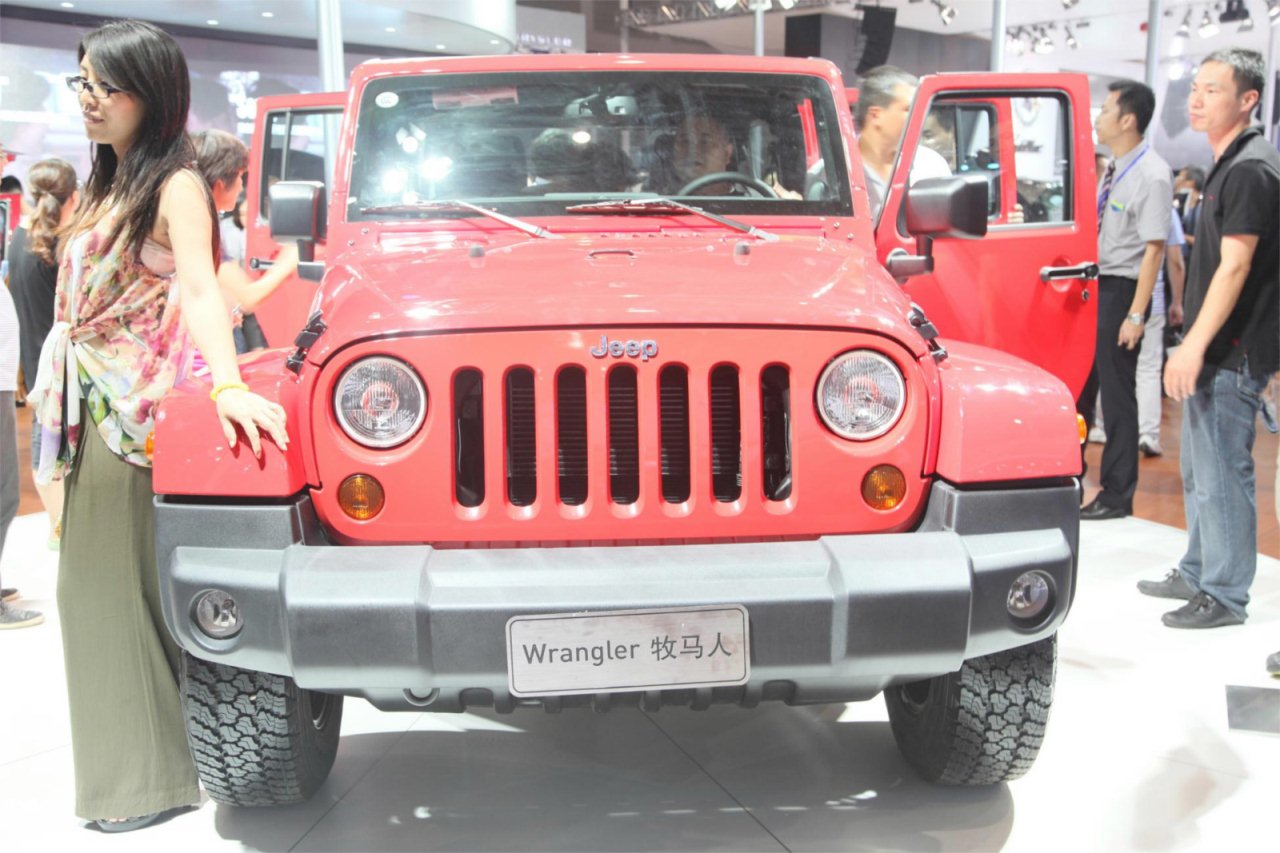 2013重庆国际汽车工业展：Jeep牧马人