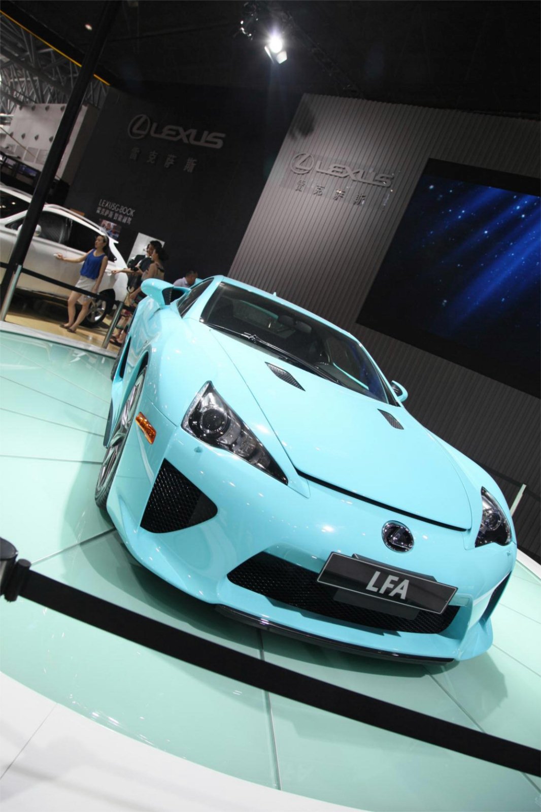 2013重庆国际汽车工业展：雷克萨斯LFA系列超级跑车