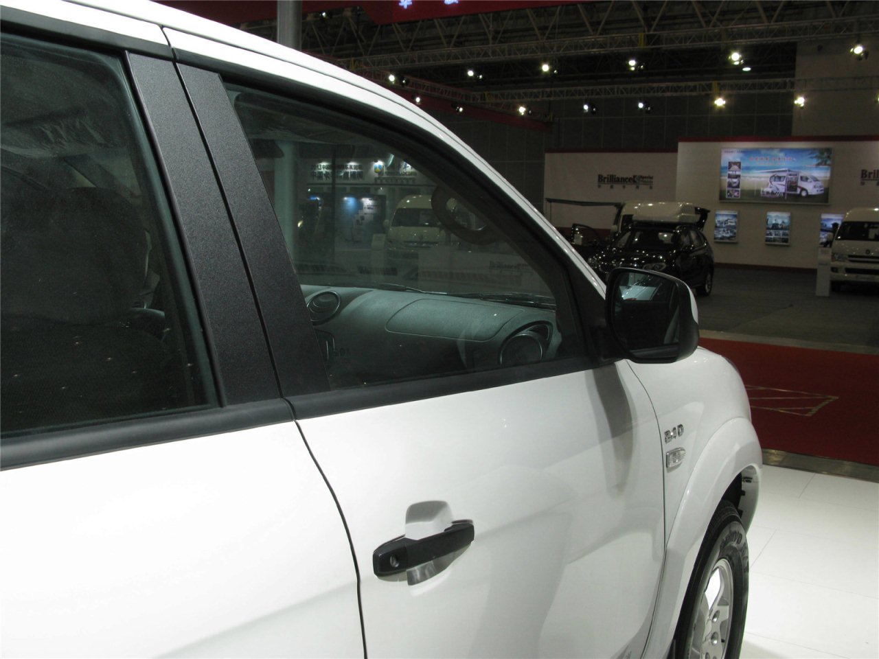 第二届中国国际商用车展览车型：江铃域虎冷藏车