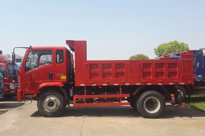 > 中国重汽 豪曼 160马力 4x2 4.2米自卸车(zz3128g17db0)