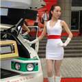 第八届上海国际汽车改博会美女车模 第4张照片