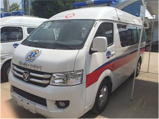 福田系列120救护车厂家直销 救护车价格 救护车厂家