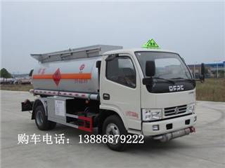 国五东风多利卡易燃液体罐式运输车价格 4.9立方液体罐式运输车配置 参数