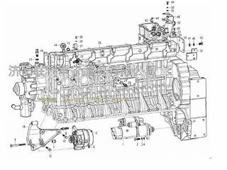 供应中国重汽D12国三发动机起动机、发电机、电器系统