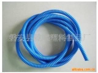 PVC单壁波纹管-蓝色