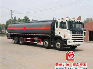 供应SLS5310GRYJ江淮8x4易燃液体罐式运输车