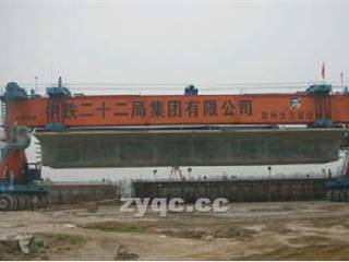 供应DLT900型轮胎式搬运机用于京津城际铁路中铁二十二局4梁场吊梁施工
