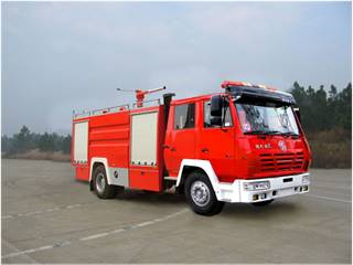 银河牌BX5160GXFSG50S1型水罐消防车