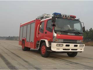 捷达消防牌SJD5111TXFJY100W型抢险救援消防车