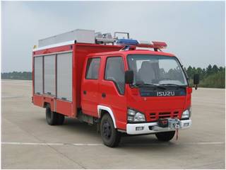 捷达消防牌SJD5050TXFJY120W型抢险救援消防车