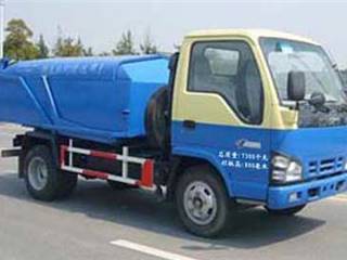 沪光牌HG5071ZLJ型自卸式垃圾车