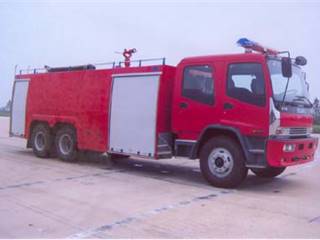 天河牌LLX5240GXFSG120ZD型水罐消防车
