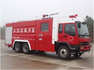 卢森宝亚永强牌RY5235GXFPM100型泡沫消防车