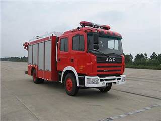 捷达消防牌SJD5120TXFJY100H型抢险救援消防车