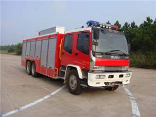 捷达消防牌SJD5220TXFHX60W型化学洗消消防车