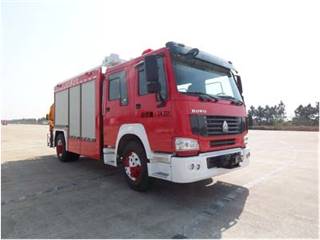 抚起牌FQZ5140TXFJY60H型抢险救援消防车