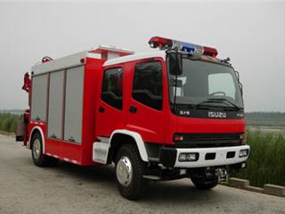汉江牌HXF5110TXFJY80型抢险救援消防车