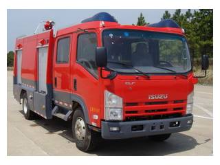 捷达消防牌SJD5100GXFSG35W型水罐消防车