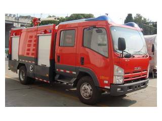 捷达消防牌SJD5100GXFPM35W型泡沫消防车