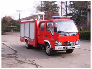 银河牌BX5060TXFJY55W型抢险救援消防车