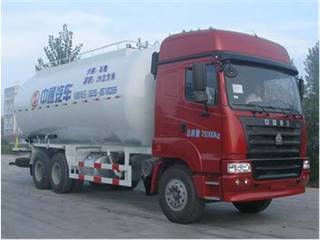 东岳牌ZTQ5250GFLZ5M46型粉粒物料运输车