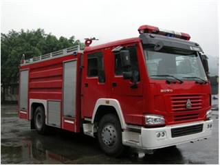 川消牌SXF5190GXFSG70HW型水罐消防车
