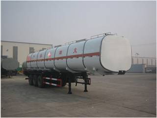 华昌牌QDJ9402GRY型易燃液体罐式运输半挂车
