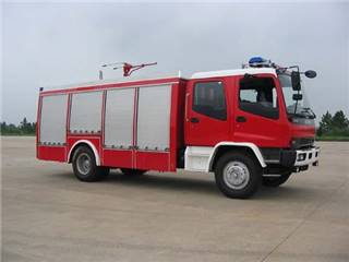 振翔牌MG5150TXFFE29X型干粉二氧化碳联用消防车