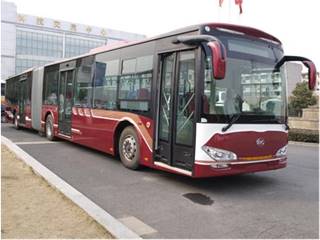 安凯牌HFF6180G02L型铰接城市客车
