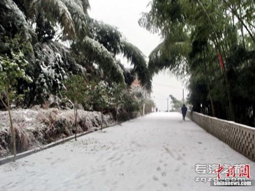 新一轮低温雨雪冰冻天气再袭南方 可能影响春运（图）