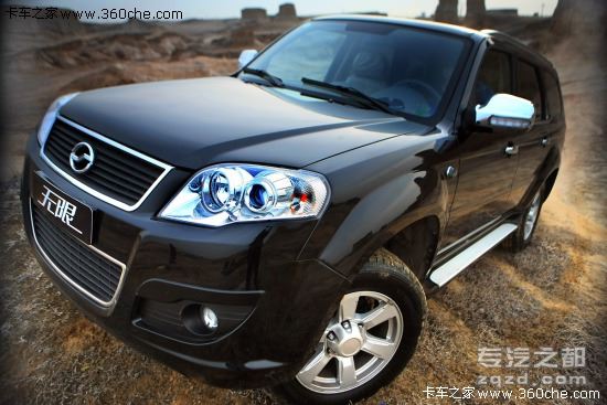 中兴2012新无限:硬派SUV的“安全”王道