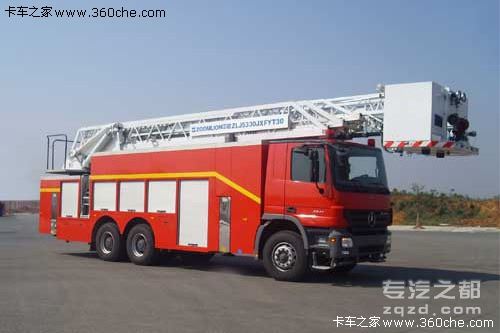 国内领先42米云梯消防车在中联成功下线