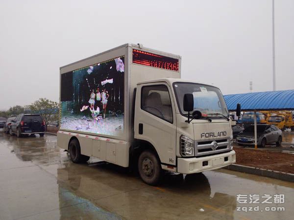 福田康瑞广告宣传专用车成多媒体广告宣传首选移动装备